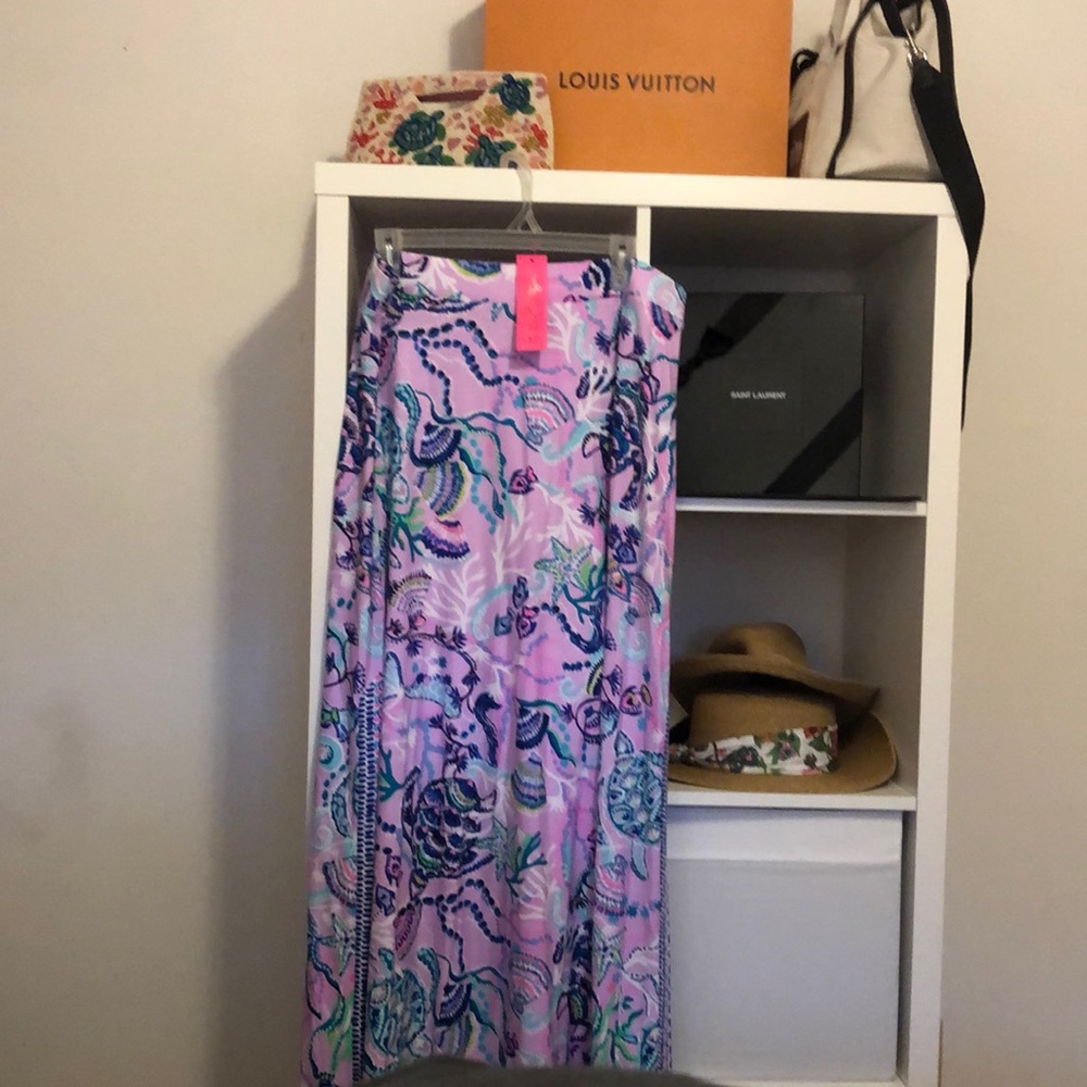 Lilly Pulitzer Maxi Skirt with side slits